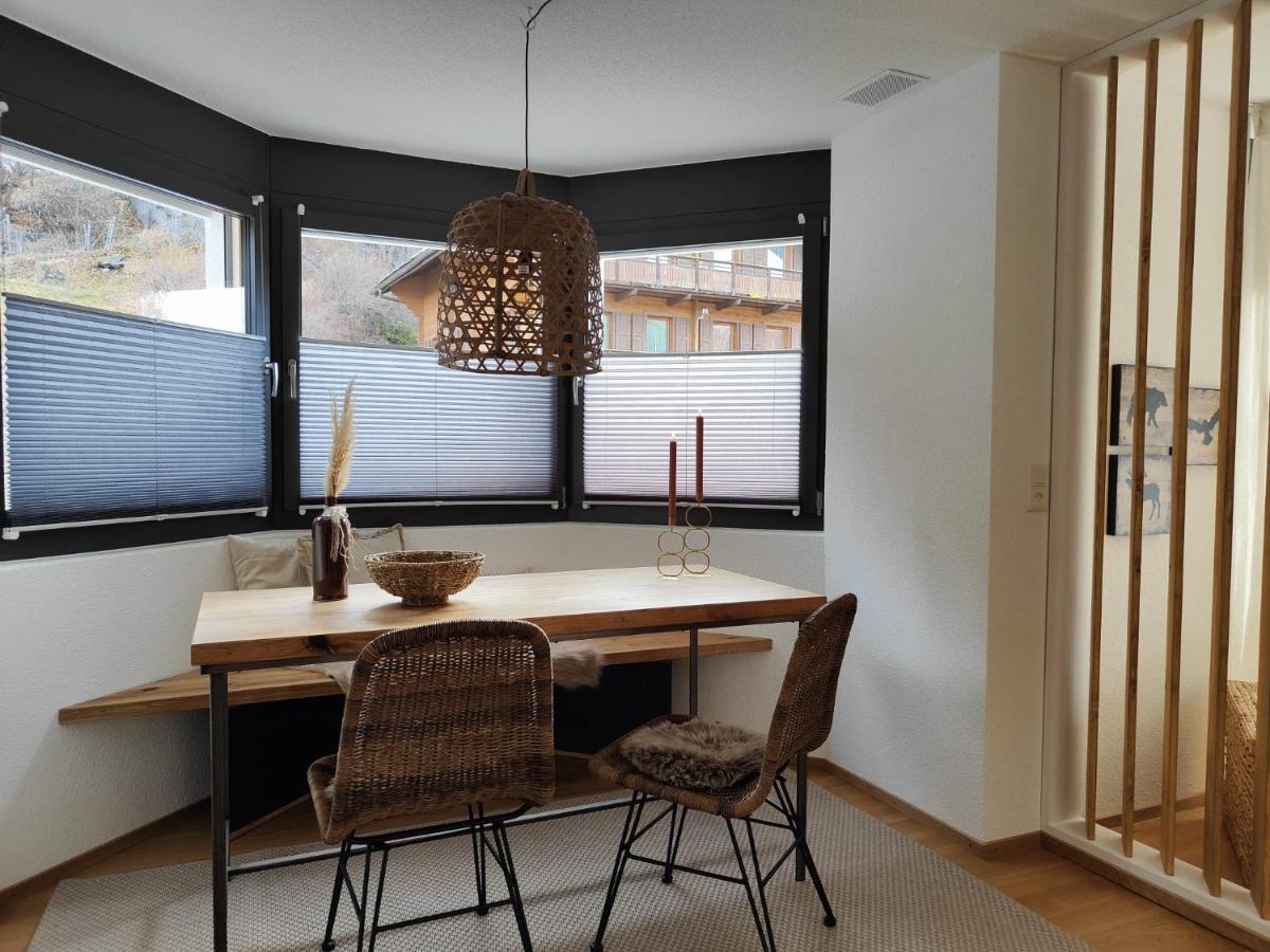 Sunnustrahl Apartment Grächen Екстериор снимка