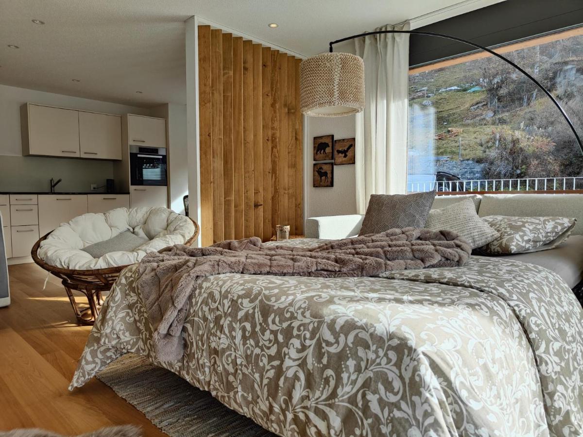 Sunnustrahl Apartment Grächen Екстериор снимка